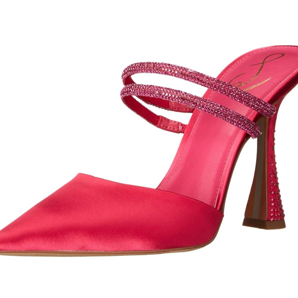 Sam Edelman Women's Agustina Satin Pump Bold Fuchsia